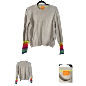 WISPR Rainbow Cuff Sweater